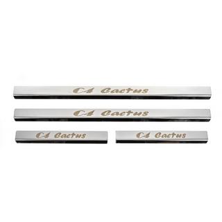Carmos dorpellijsten (set 4 stuks, RVS) Citroen Cactus 2014–2020 foto 1