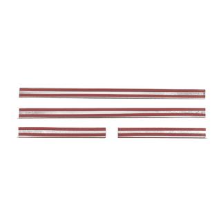 Carmos dorpellijsten (set 4 stuks, RVS) Citroen Cactus 2014–2020 foto 3