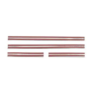 Carmos dorpellijsten (set 4 stuks, RVS) Citroen Cactus 2014–2020 foto 3