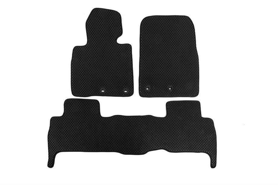 Lexus LX570/450d 2008–2022 EVA V-2 polyurethaan automatten (2012-2021, Zwart) Image