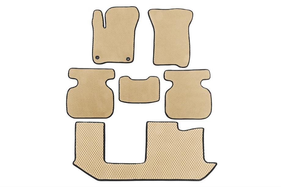 Fiat Freemont 2011–2016 EVA automatten (3 rijen, beige) Image