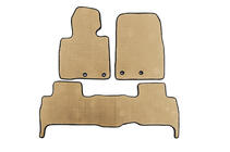 Lexus LX570/450d 2008–2022 Polyurethaan EVA V-2 vloermatten (2012-2021, Beige) foto 1