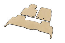 Lexus LX570/450d 2008–2022 Polyurethaan EVA V-2 vloermatten (2012-2021, Beige) foto 2