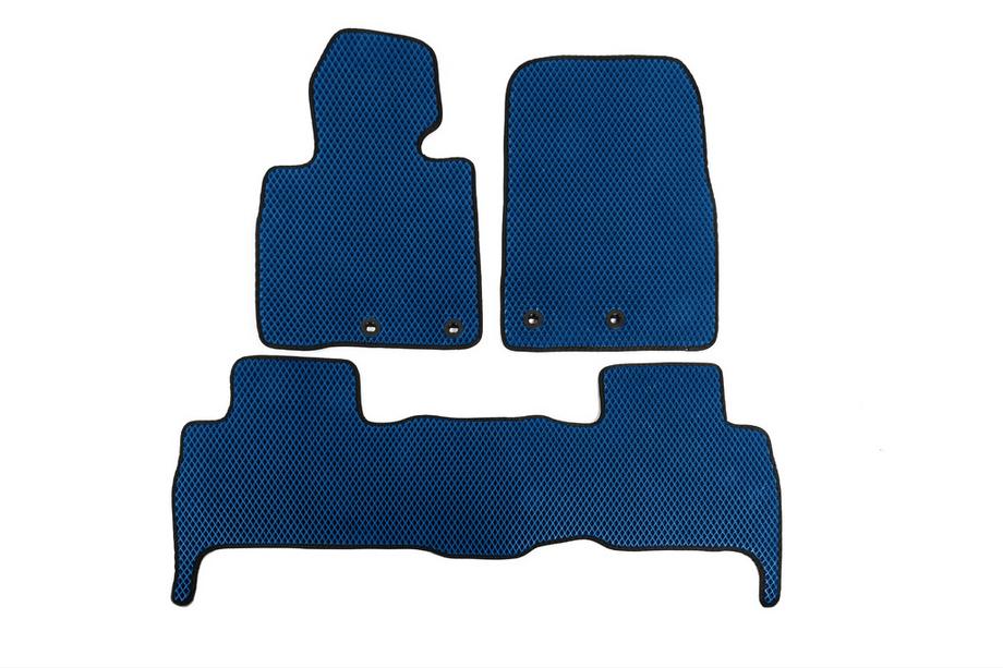 Lexus LX570/450d 2008–2022 EVA V-2 polyurethaan automatten (2012-2021, Blauw) Image