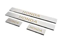 Honda CR-V 2007–2011 Carmos dorpellijsten (set 4 stuks, RVS) foto 2