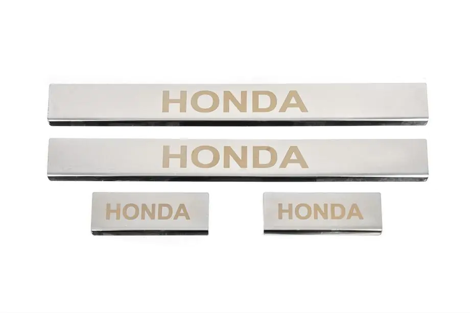 Honda CR-V 2007–2011 Carmos dorpellijsten (set 4 stuks, RVS) Image