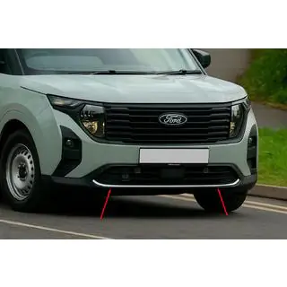 Chrome beschermstrip voor voorbumper (1 st., RVS) foto 3