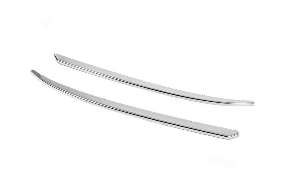 Ford Custom 2023– RVS hoekbeschermers voor de voorbumper (set 2 stuks) Foto 4