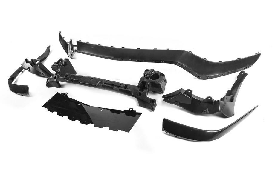 Mercedes GLE/ML-klasse W166 2011–2018 Voorbumper GLE63 AMG (voor GLE) Foto 7