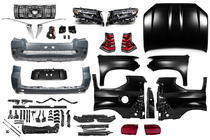 Toyota Land Cruiser Prado 120 2002–2009 Facelift kit voor Toyota Land Cruiser Prado 150 2017+ foto 2