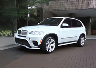 BMW X5 E70 2007–2013 Voorbumper lipspoiler (voor 2010-2013 Base, overspuitbaar) foto 10