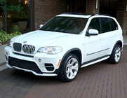 BMW X5 E70 2007–2013 Voorbumper lipspoiler (voor 2010-2013 Base, overspuitbaar) foto 9