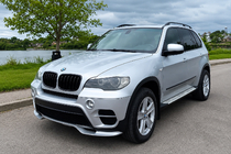 BMW X5 E70 2007–2013 Voorbumper lipspoiler (voor 2010-2013 Base, overspuitbaar) foto 1