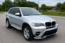 BMW X5 E70 2007–2013 Voorbumper lipspoiler (voor 2010-2013 Base, overspuitbaar) foto 3