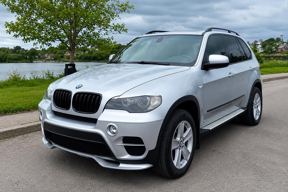 BMW X5 E70 2007–2013 Voorbumper lipspoiler (voor 2010-2013 Base, overspuitbaar) Image