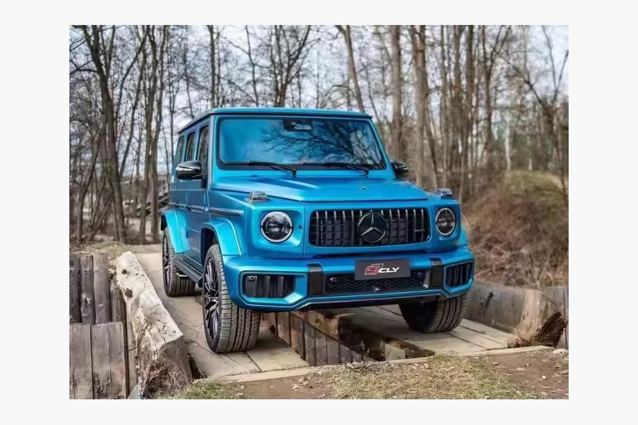 Mercedes G-Klasse W463 2018–2024 Facelift kit voor W465 2025 G63 Foto 10