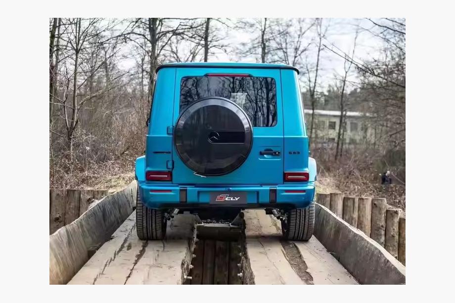 Mercedes G-Klasse W463 2018–2024 Facelift kit voor W465 2025 G63 Foto 11