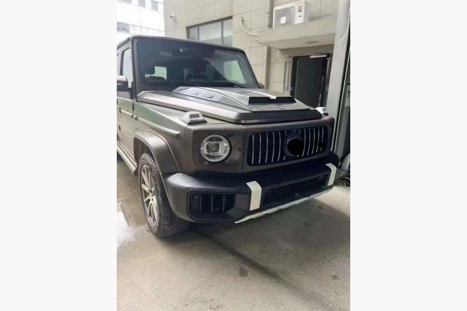 Mercedes G-Klasse W463 2018–2024 Facelift kit voor W465 2025 G63 Foto 9