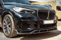 BMW X5 G05 2019–2026 Voorbumper lipspoiler Paradigm V-2 (2018-2022, echt carbon) foto 8