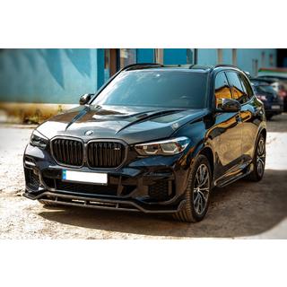 Voorbumper lipspoiler Paradigm V-2 (2018-2022, echt carbon) BMW X5 G05 2019–2026 foto 1