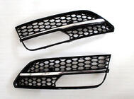 Audi A3 2012–2020 Mistlampgrilles RS-Style V-2 (2012-2016, 2 stuks, zwart) foto 1