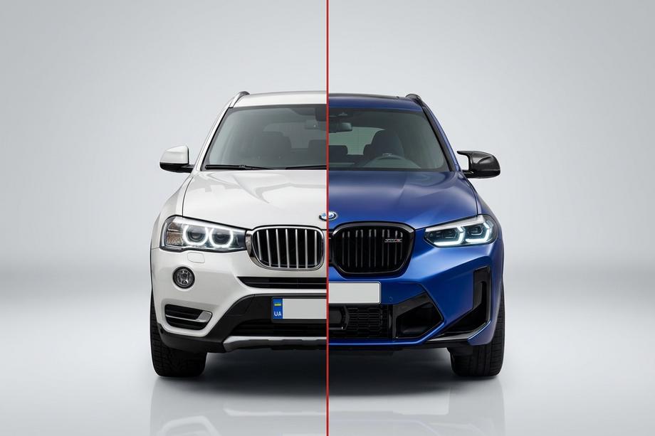 BMW X3 F25 2011–2018 Faceliftset voor X3M F97 2024 Image