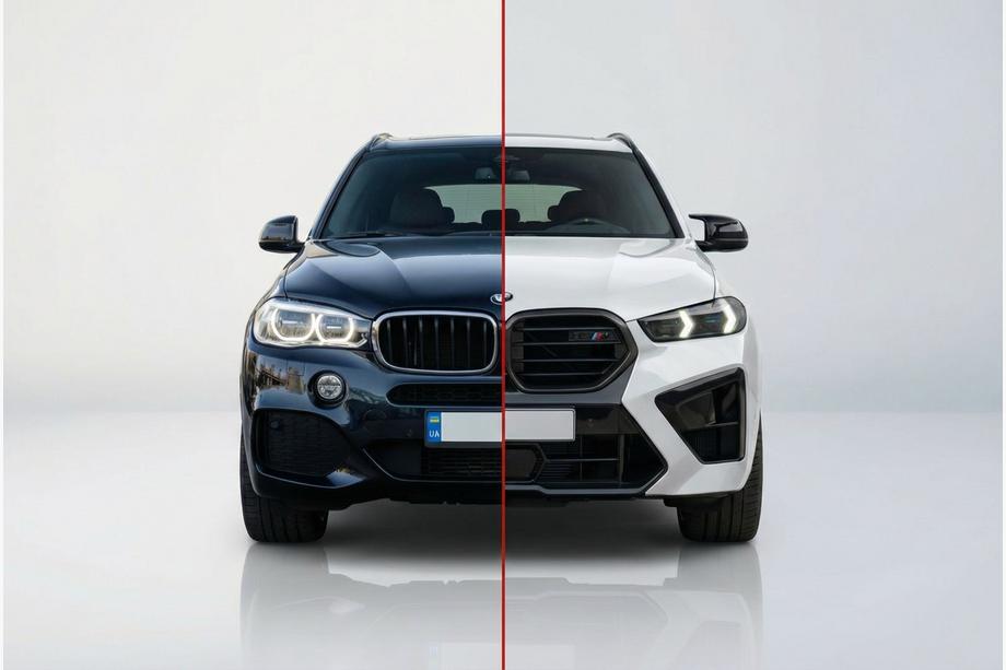 BMW X5 F15 2013–2018 Facelift/restyling kit voor X5M F95 2024 (met vervanging van de achterklep) Image