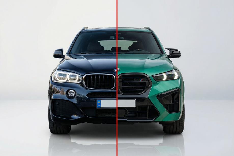 BMW X5 F15 2013–2018 Facelift ombouwset naar X5M F95 2024 (zonder vervanging van de achterklep) Foto 1
