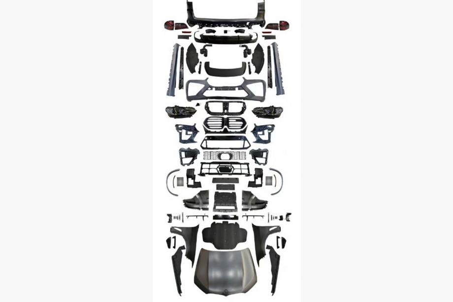 BMW X5 F15 2013–2018 Facelift ombouwset naar X5M F95 2024 (zonder vervanging van de achterklep) Foto 3