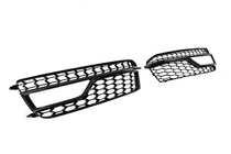 Audi A5 2007–2015 Mistlampgrilles RS-Style (Sport, 2011-2015, 2 stuks, zwart) foto 1