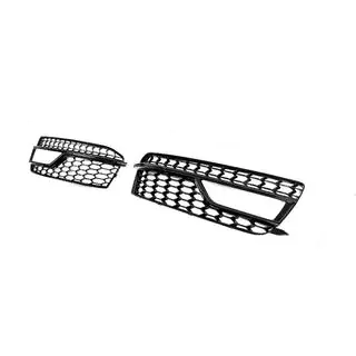 Mistlampgrilles RS-Style (Sport, 2011-2015, 2 stuks, zwart) Audi A5 2007–2015 foto 3