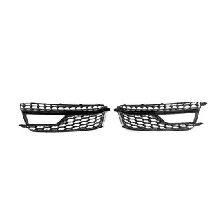 Mistlampgrilles RS-Style (Sport, 2011-2015, 2 stuks, zwart) Audi A5 2007–2015 foto 4