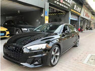 Audi A5 2016–2025 Mistlampgrilles met mistlampen RS-Style (Voor S-Line, 2020-2025, 2 stuks, Zwart) foto 1