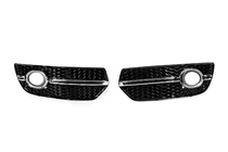 Audi Q5 2008–2017 Mistlampgrilles RS-Style (2008-2012, 2 stuks, zwart met chroom) foto 1