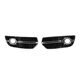 Mistlampgrilles RS-Style (2008-2012, 2 stuks, zwart met chroom) foto 1