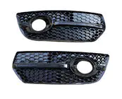 Audi Q5 2008–2017 Mistlampgrilles RS-Style (2008-2012, 2 stuks, zwart) foto 1