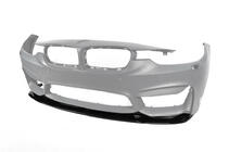 BMW 4 Serie F32/F33/F36 2012–2020 Voorbumperlip DPT Lip V-2 (voor M4, hoogglans zwart) foto 10