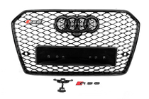 Audi A6 C7 2011–2017 Zwarte RS-style voorgrille (2014-2017) foto 1