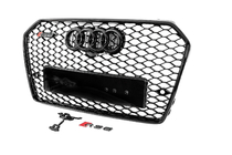 Audi A6 C7 2011–2017 Zwarte RS-style voorgrille (2014-2017) foto 2