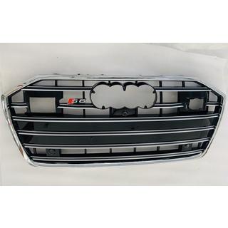 Voorgrille S-style (met ACC, zwart met chroom) foto 4