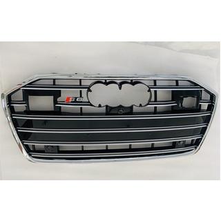 Voorgrille S-style (met ACC, zwart met chroom) foto 3