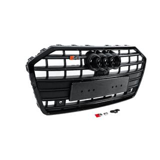 S-style voorgrille (zwart) foto 3