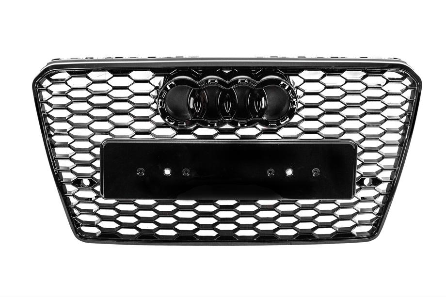 Audi A7 2010–2018 Voorgrille RS-Style (2010-2014, zwart) Foto 1