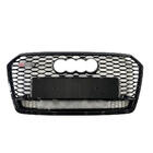 Audi A7 2010–2018 Voorgrille RS-Style met Quattro-opschrift (2015-2018, zwart) foto 3