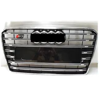 S-Style voorgrille (2015-2018, zwart met chroom)