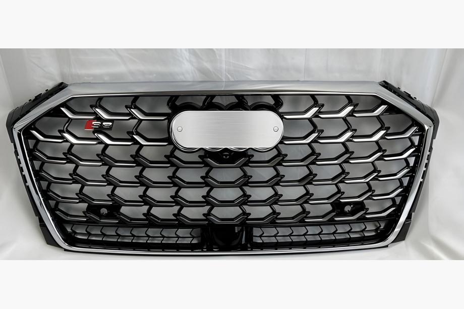 Audi A8 2018– Voorgrille S-Style (2022+, chroom met zwart) Image