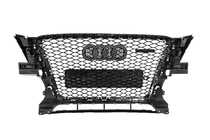Audi Q5 2008–2017 Radiateurgrille RSQ-Style (2008-2012, zwart met chroom) foto 4