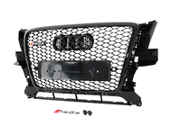 Audi Q5 2008–2017 Radiateurgrille RSQ-Style (2008-2012, zwart) foto 2