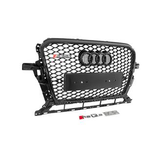 Voorgrille RSQ-Style met Quattro-opschrift (2012-2017, zwart) foto 3
