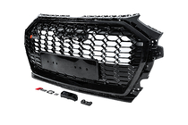 Audi Q5 2017–2025 Voorgrille RSQ-Style (2020-2025, zwart) foto 2